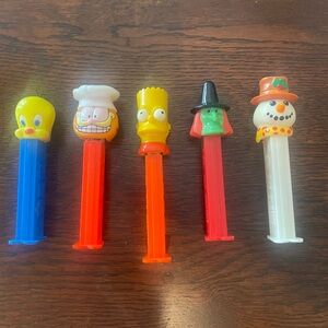 Vintage Classic Pez Candy Dispensers Assorted Characters -